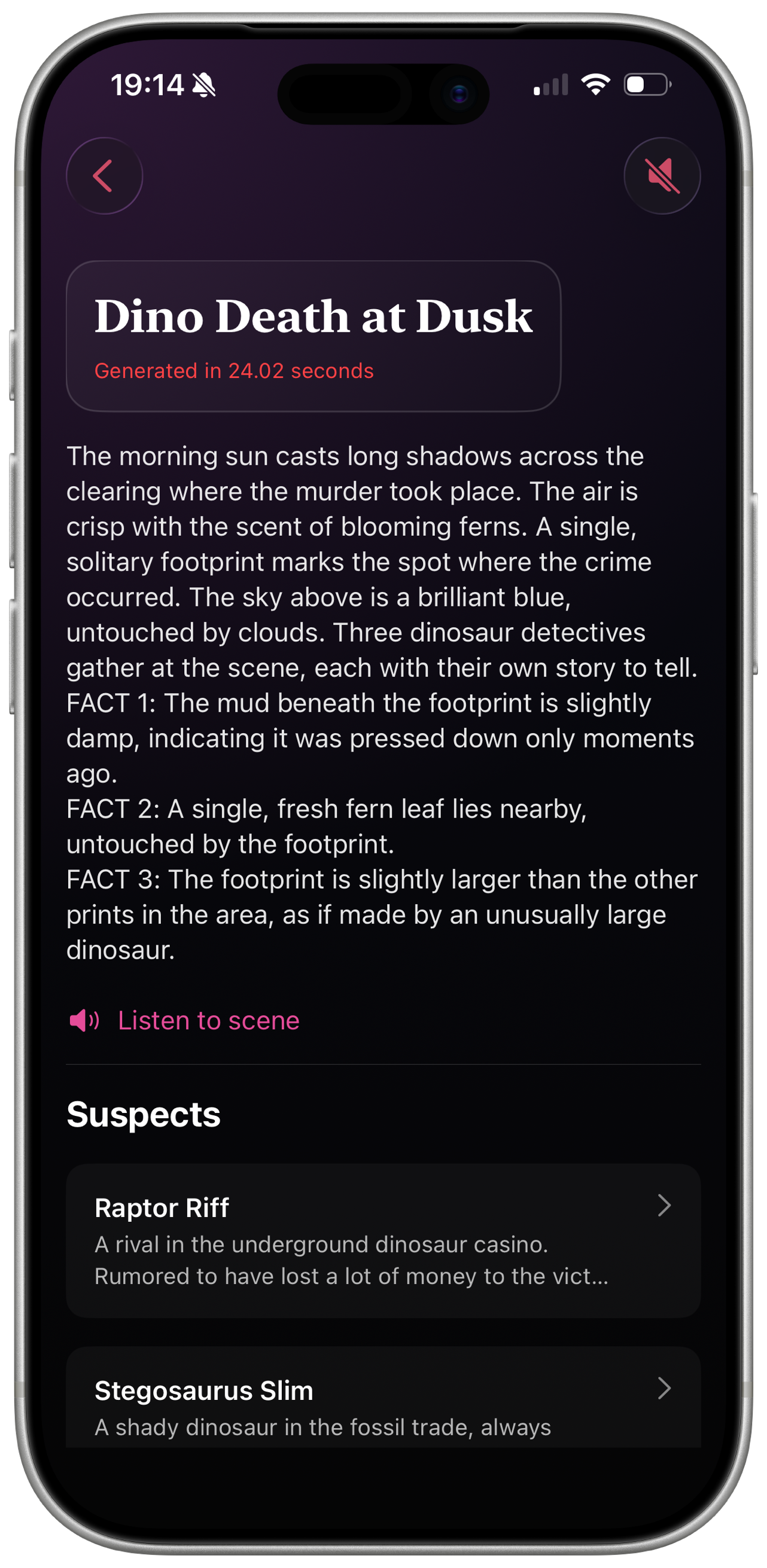 Detective Dino screenshot 2